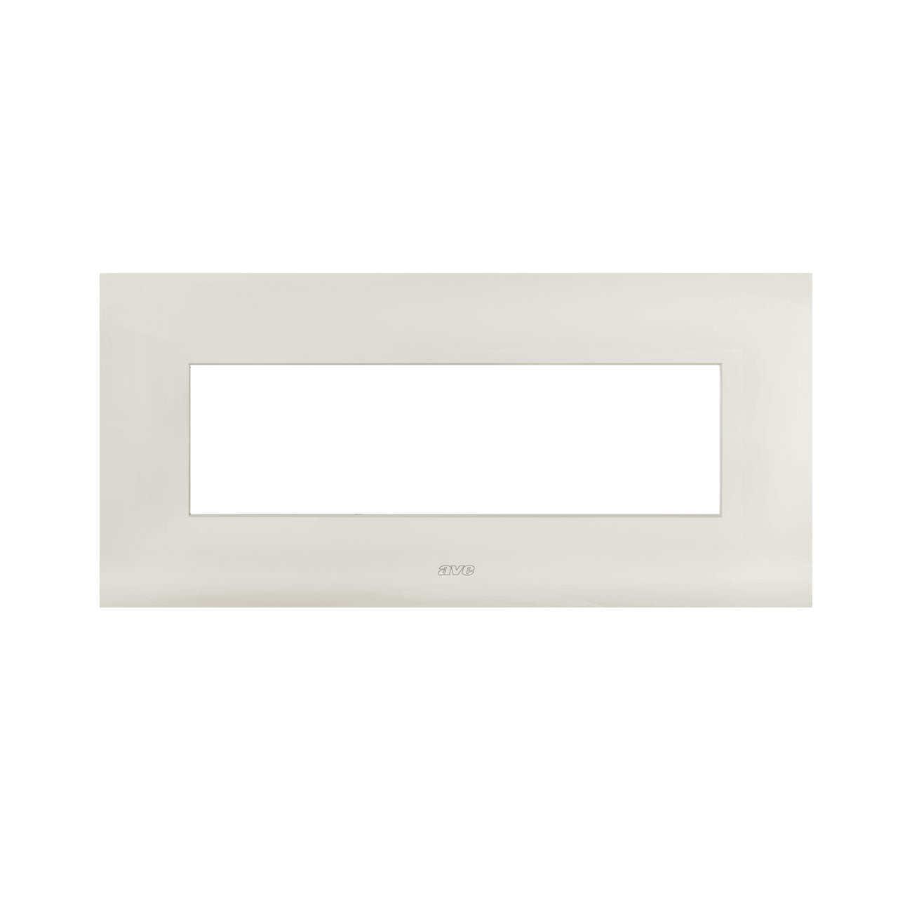 AVE Placca Smart44 in metallo colore avorio 3/4/7 moduli 44PSM3AVR