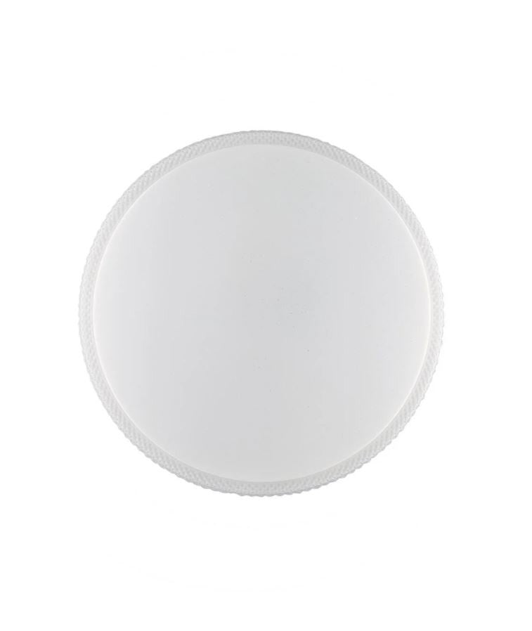 Plafoniera LED WIFI rotonda in acrilico effetto stellato cornice diamantata D.50cm CCT 40W 3900LM PIXEL