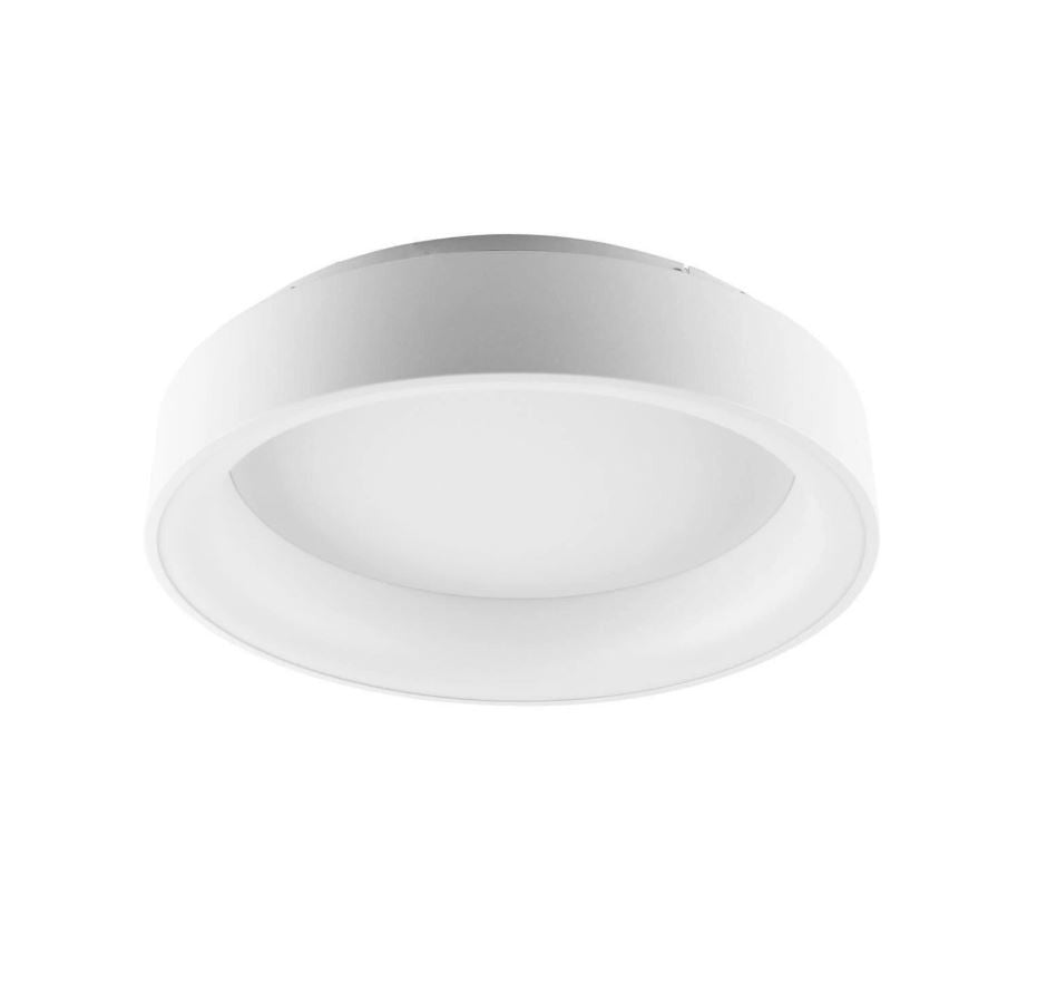 Plafoniera LED circolare in alluminio bianco-nero-oro e diffusore in acrilico 60W CCT 8000LM NOAH-PL60