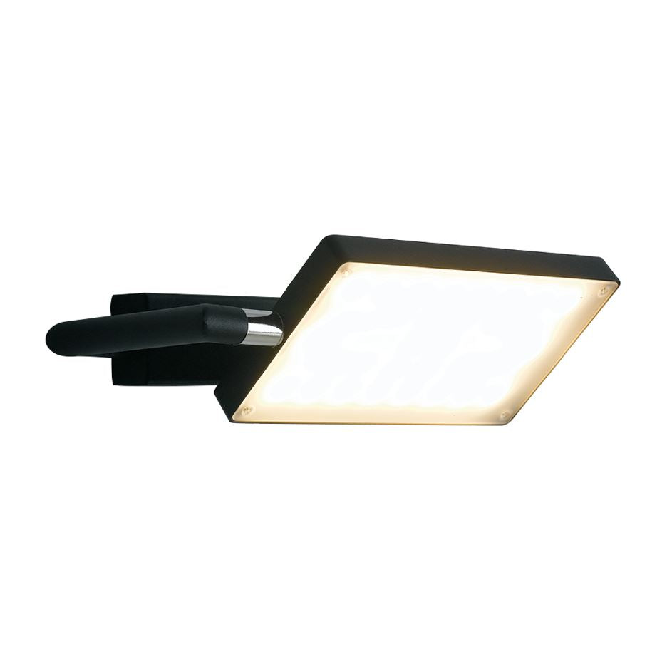 Applique LED in alluminio bianco-nero-silver-oro orientabile e regolabile 18W 1820LM 3200°k BOOK-AP