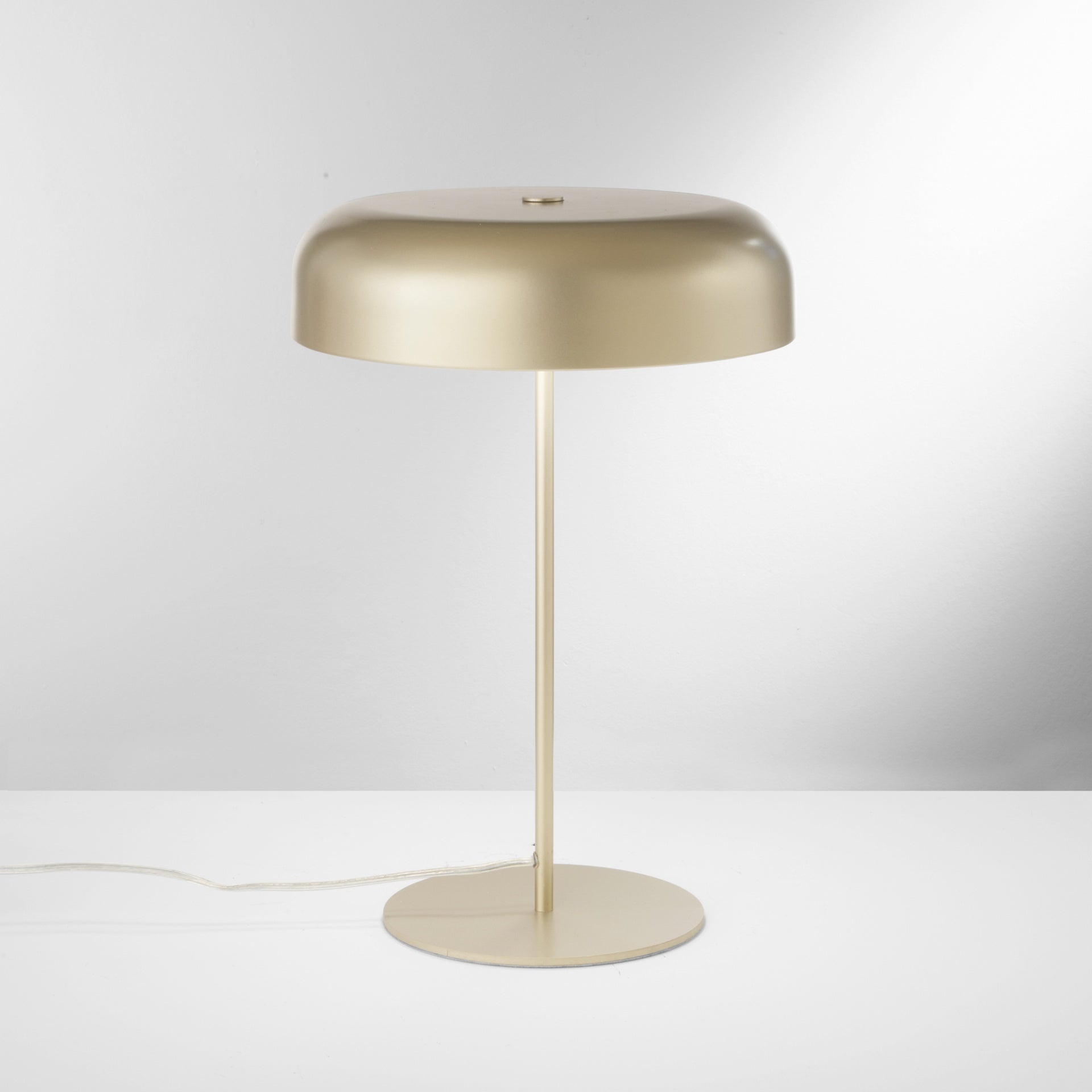 Lampada da scrivania in metallo bianco-nero-oro 2XE14 non incl.