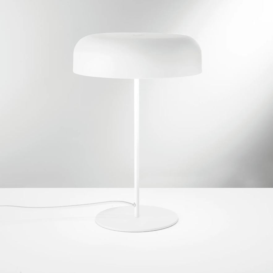 Lampada da scrivania in metallo bianco-nero-oro 2XE14 non incl.