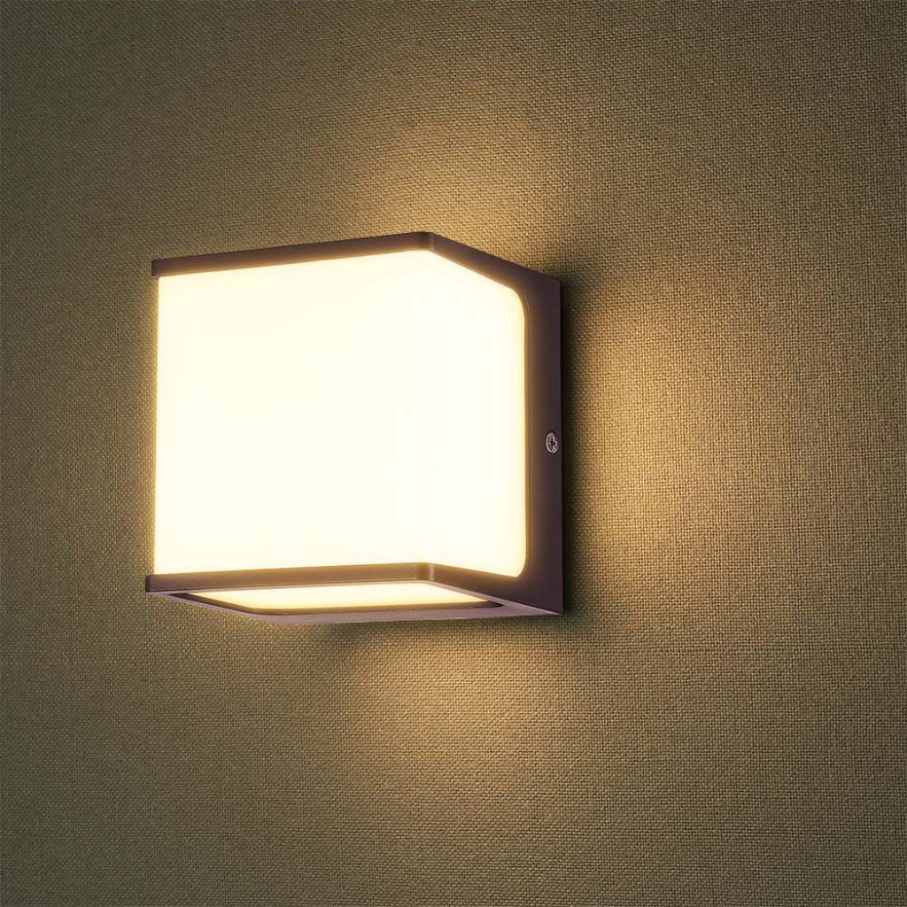 V-TAC Lampada LED da Muro a Lanterna 8W Classica Corten 4000K IP65