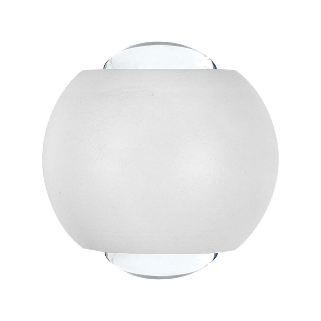 V-TAC Lampada LED da Muro Sferica 2W Doppio Fascio Luminoso Colore Bianco 4000K IP54