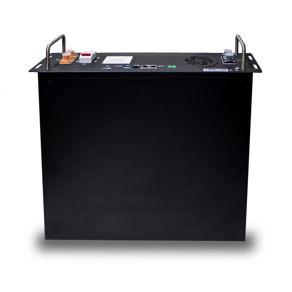 V-TAC Batteria di Accumulo 5.12kWh al Litio-Ferro-Fosfato LiFePO4 BMS Integrato Modulo da Rack per Inverter Fotovoltaici CEI 0-21 51.2V 100Ah Garanzia 10 Anni