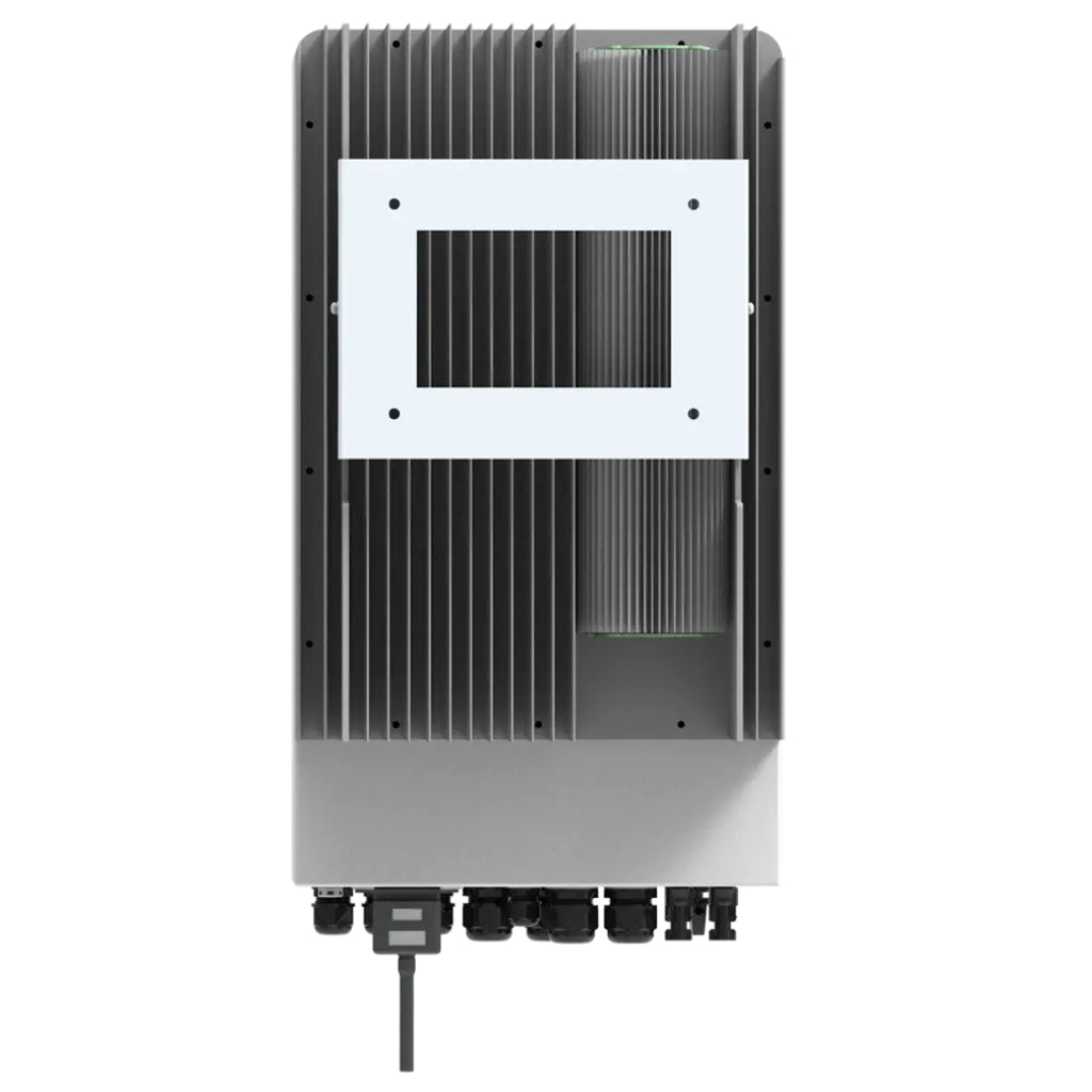 V-TAC Inverter Fotovoltaico Deye Monofase Ibrido On-Grid/Off-Grid 6kW CEI 0-21 con Schermo LCD Touch a Colori, WiFi e TA Inclusi Garanzia 10 Anni IP65