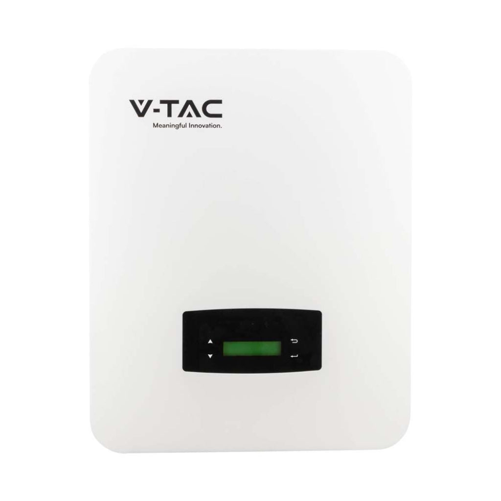 V-TAC Inverter Fotovoltaico Afore Monofase Ibrido On-Grid/Off-Grid 5kW con Meter Integrato WiFi e TA Inclusi Garanzia 10 Anni IP65