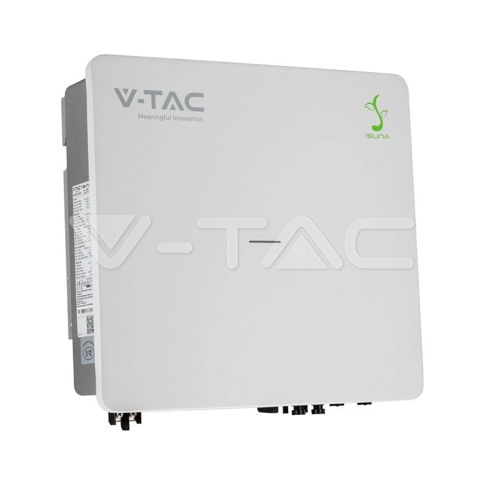 V-TAC Inverter Fotovoltaico Sinexcel Isuna Monofase Ibrido On-Grid/Off-Grid 6kW Garanzia 10 Anni IP65