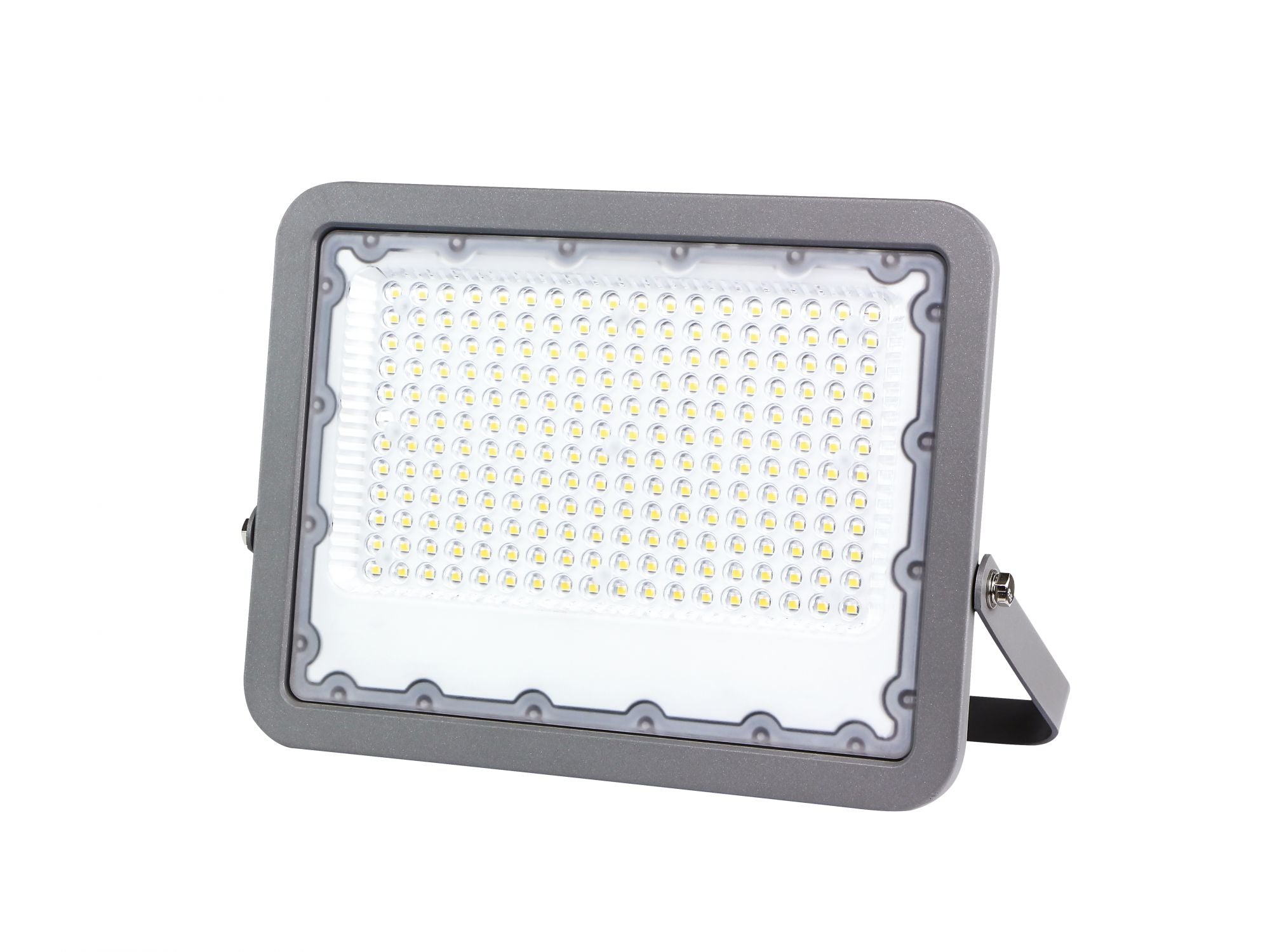 Proiettore per esterno led IP65 alluminio finitura silver 4000-6000°k varie potenze ATHOS