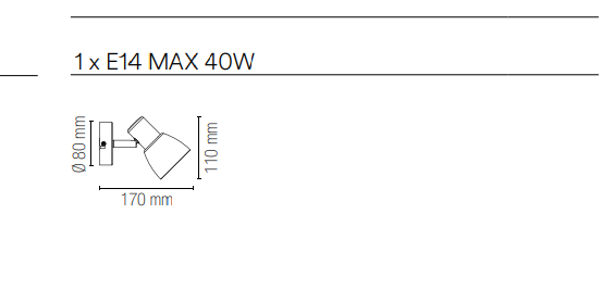 Spot in metallo con punti luce orientabili finitura in nikel spazzolato e diffusori in vetro bianco lampade E14 non incluse