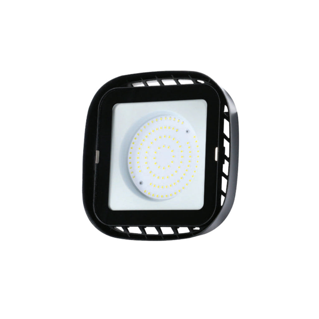 V-TAC Campana LED SMD Industriale 200W Quadrata Colore Nero 4000K IP65