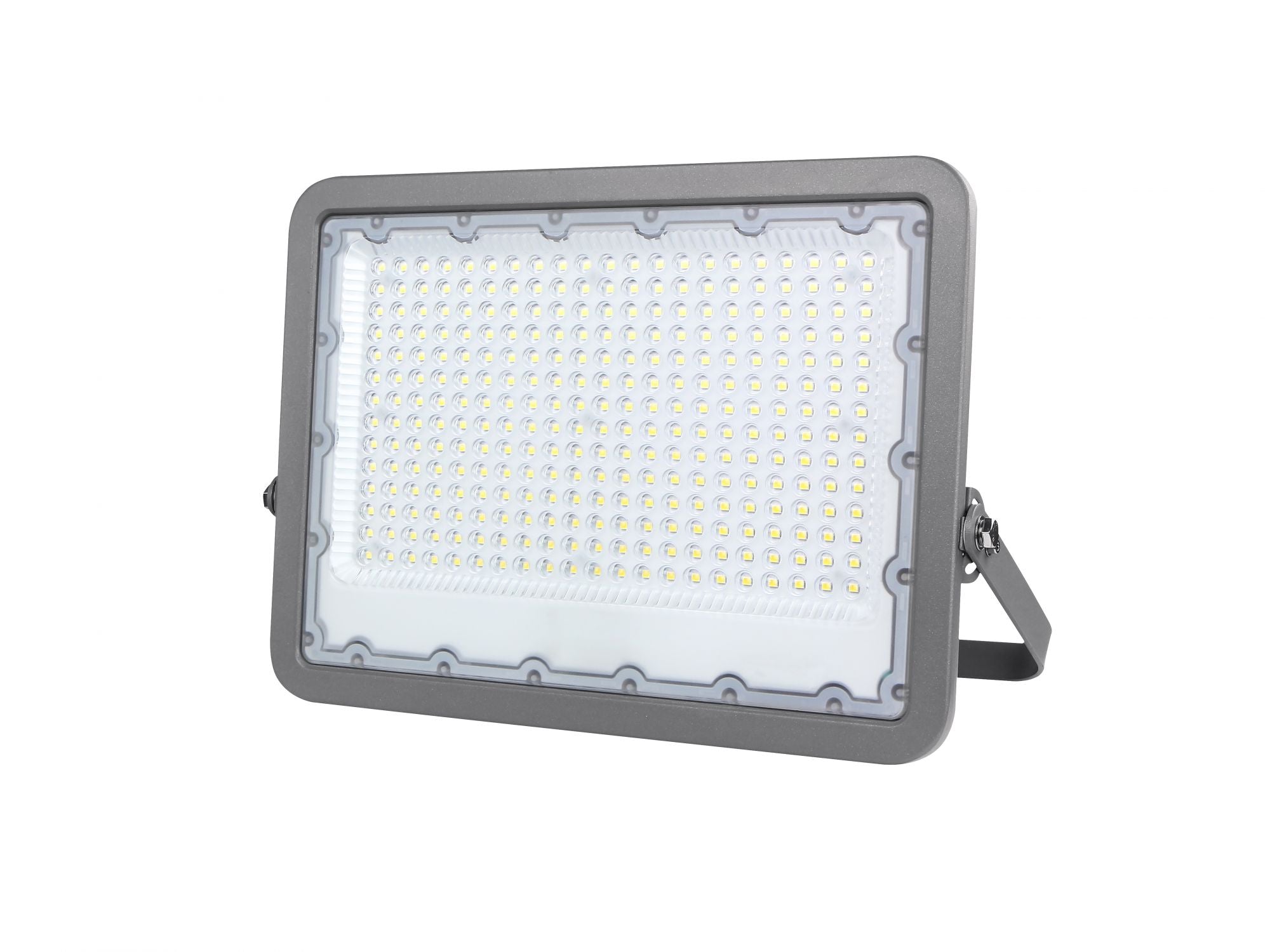 Proiettore per esterno led IP65 alluminio finitura silver 4000-6000°k varie potenze ATHOS