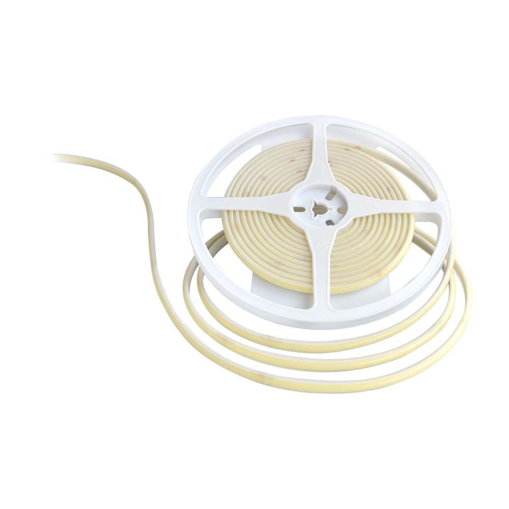 V-TAC Strip LED COB-320 10W/m 5mt 24V 1000Lm/m IP67 8mm