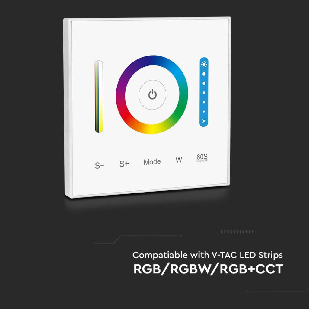 V-TAC Controller da Muro per Strip LED 3in1+RGB+CCT