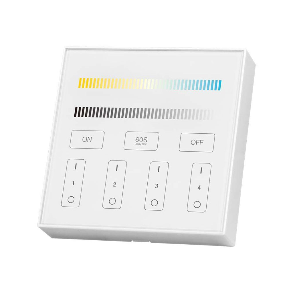 V-TAC Controller da Muro Wifi per Strip LED 4 Zone