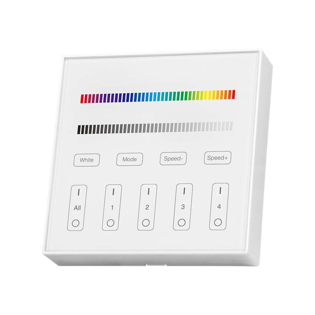 V-TAC Controller da Muro Wifi per Strip LED RGB+W 4 Zone