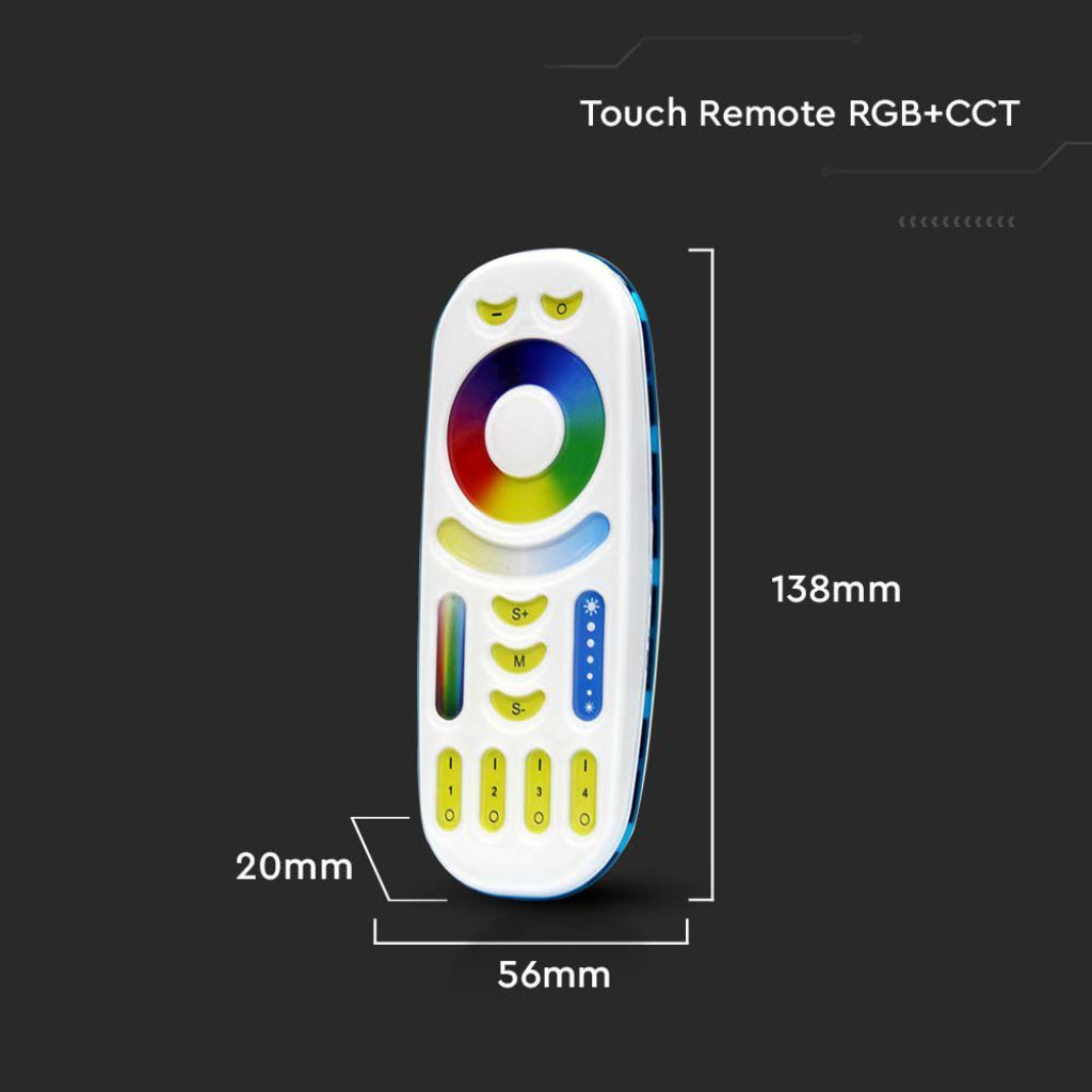 V-TAC Telecomando per controller di Strip LED RGB+CCT