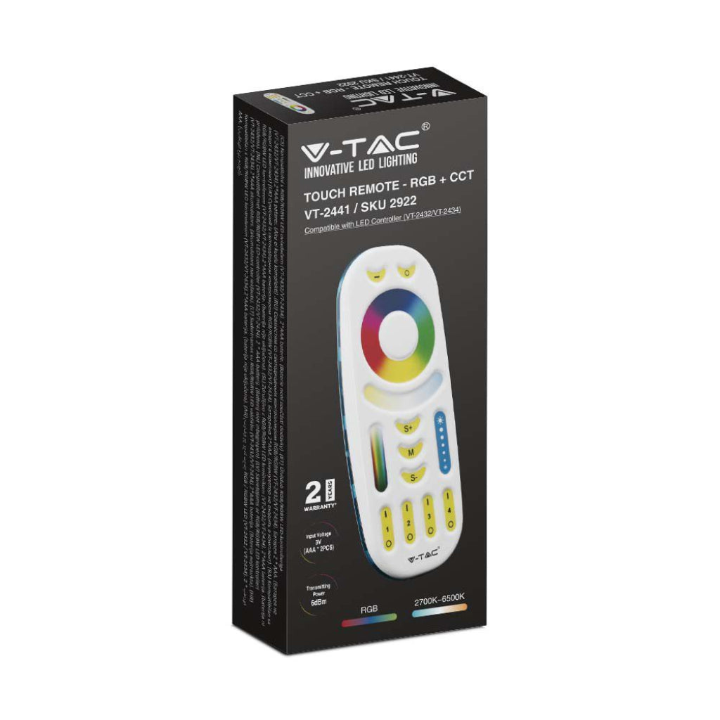 V-TAC Telecomando per controller di Strip LED RGB+CCT