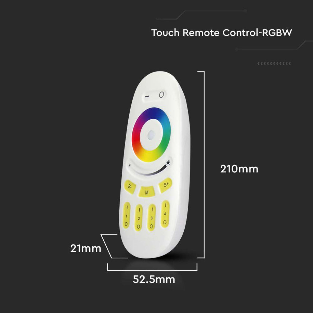 V-TAC Telecomando per controller di Strip LED RGB Colore Bianco