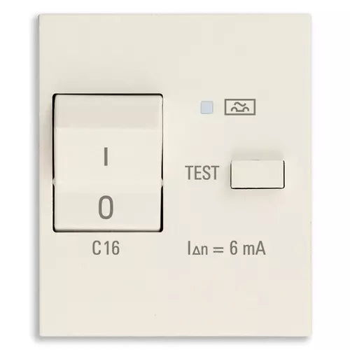 Interruttore automatico magnetotermico differenziale 1P+N C 16, 120-230 V~ 50-60 Hz Vimar Linea bianco-nero-canapa 30411.166B/G/C