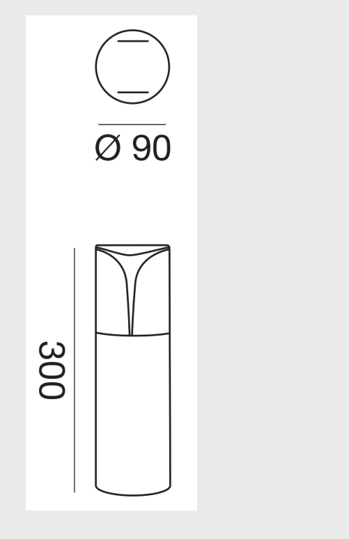 GEALUCE Palo da giardino in alluminio bianco-grigio-antracite-marrone diffusore policarbonato IP44 1XE27 non incl.