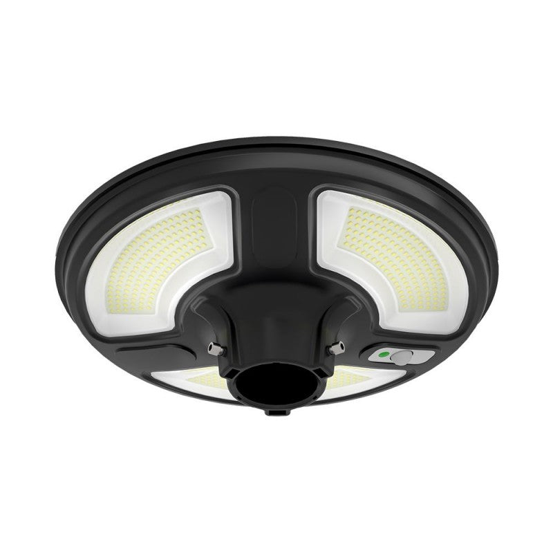 V-TAC Lampada Solare a palo LED da giardino 10W con Sensore di movimento, Telecomando e timer IP65 4000K