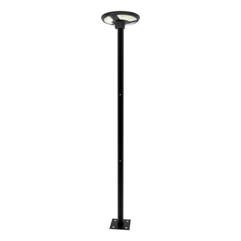 V-TAC Lampada Solare a palo LED da giardino 10W con Sensore di movimento, Telecomando e timer IP65 4000K