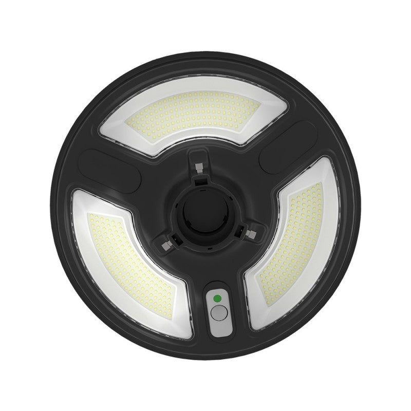 V-TAC Lampada Solare a palo LED da giardino 10W con Sensore di movimento, Telecomando e timer IP65 4000K