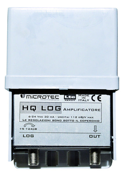 Amplificatore da palo 1 ingresso per logaritmica regolabile 5÷24dB, connettore F HQ LTE READY LIF60.11214H