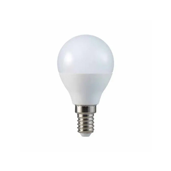 Lampadina LED candela o sfera attacco E14 6W 490 lumen dimmerabile