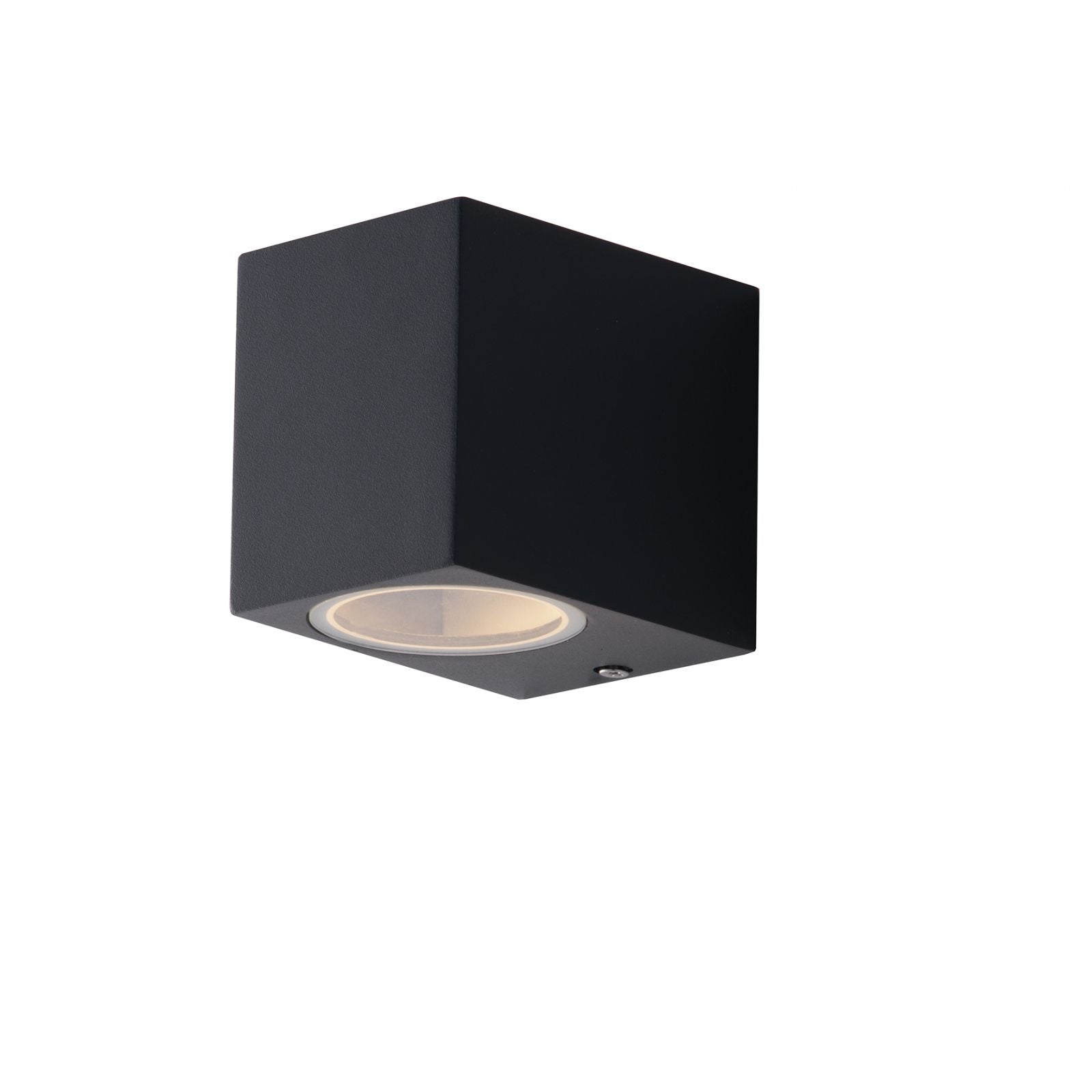 Applique per esterno in alluminio bianco , antracite o corten IP54 lampade GU10 non incluse singola o doppia emissione QUBO