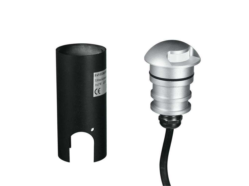 Segnapasso calpestabile incasso IP67 led integrato luce natura-calda 2W 170 LM tensione 24V STEP