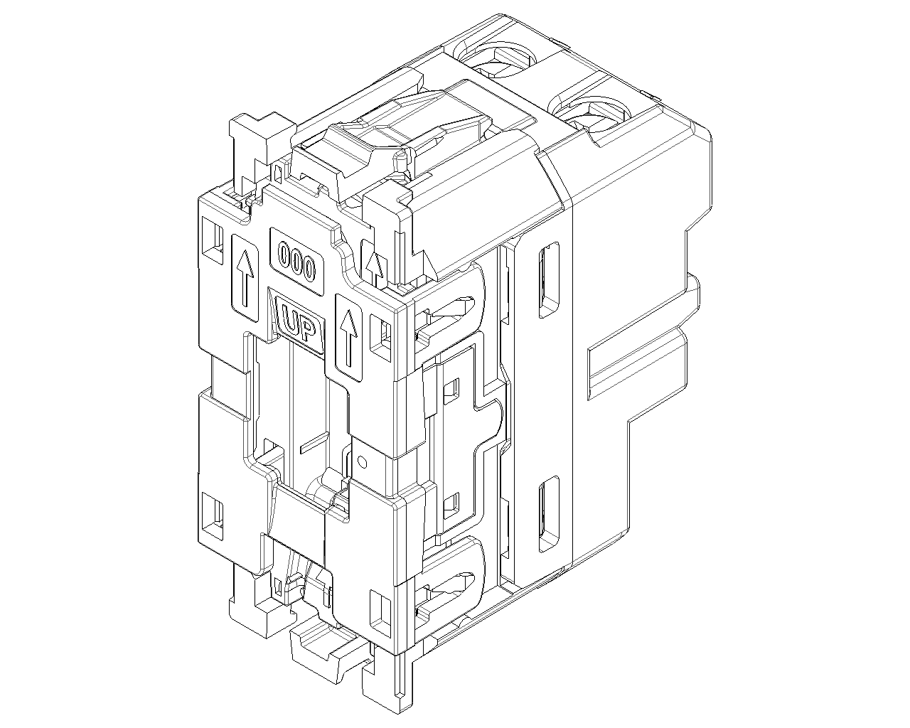 Pulsante 1P NO 10 A 250 V~ illuminabile 1 modulo Vimar Linea 30008