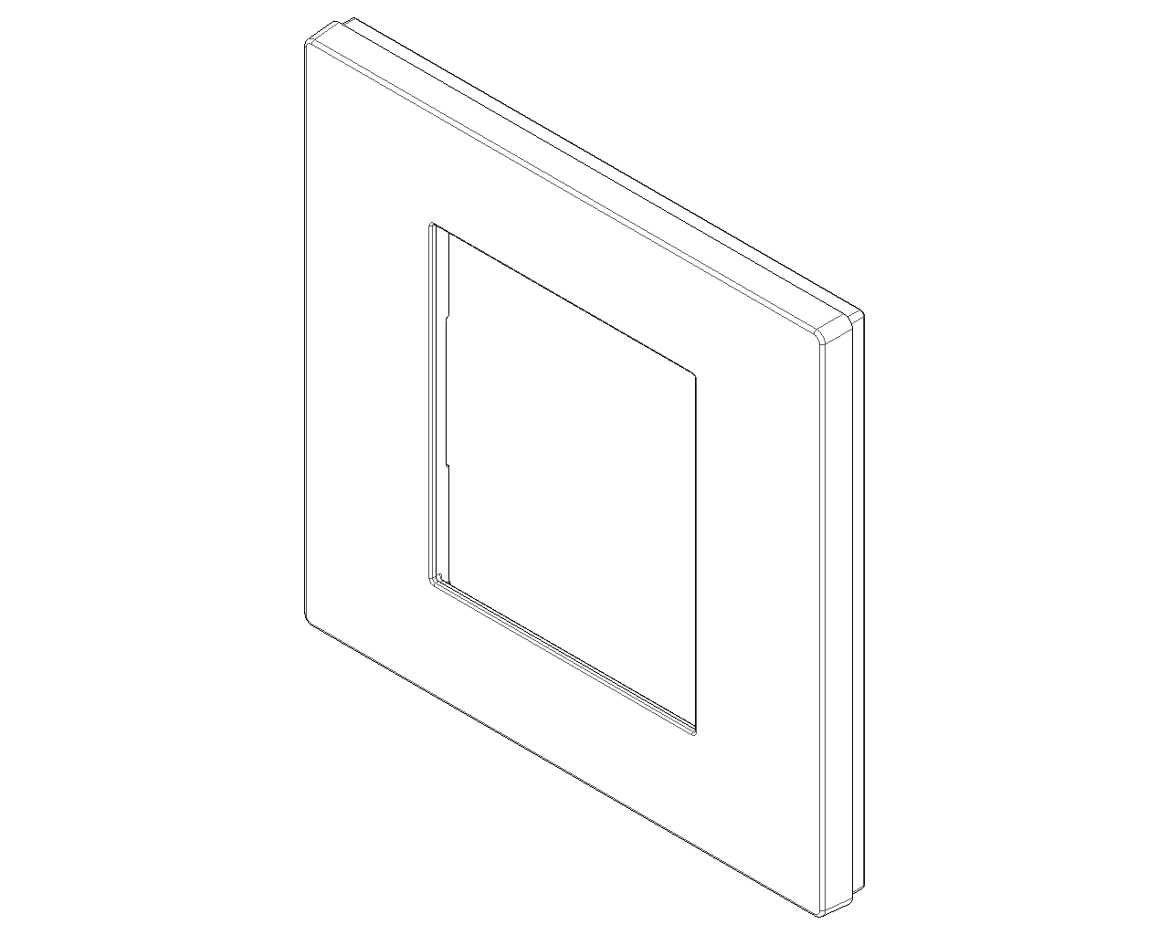 Placca 2 moduli, tecnopolimero, canapa Vimar Linea 30642.01