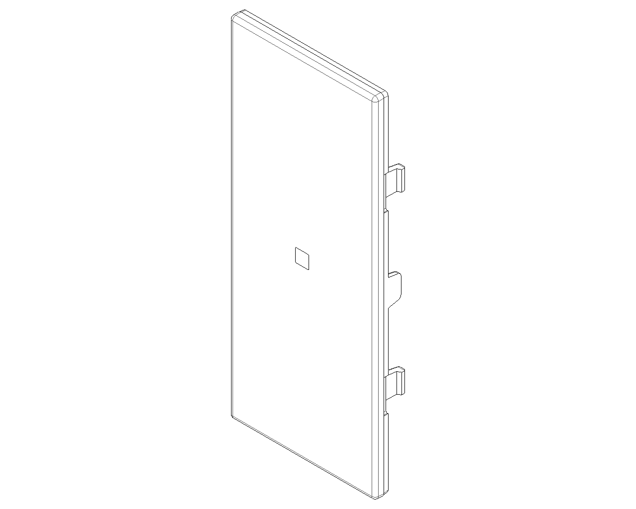 Tasto intercambiabile 1 modulo neutro illuminabile per comandi assiali Vimar Linea bianco-nero-canapa 31000A.B/G/C