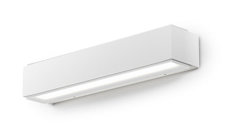 GEALUCE Applique in alluminio bianco-antracite-marrone IP54 LED