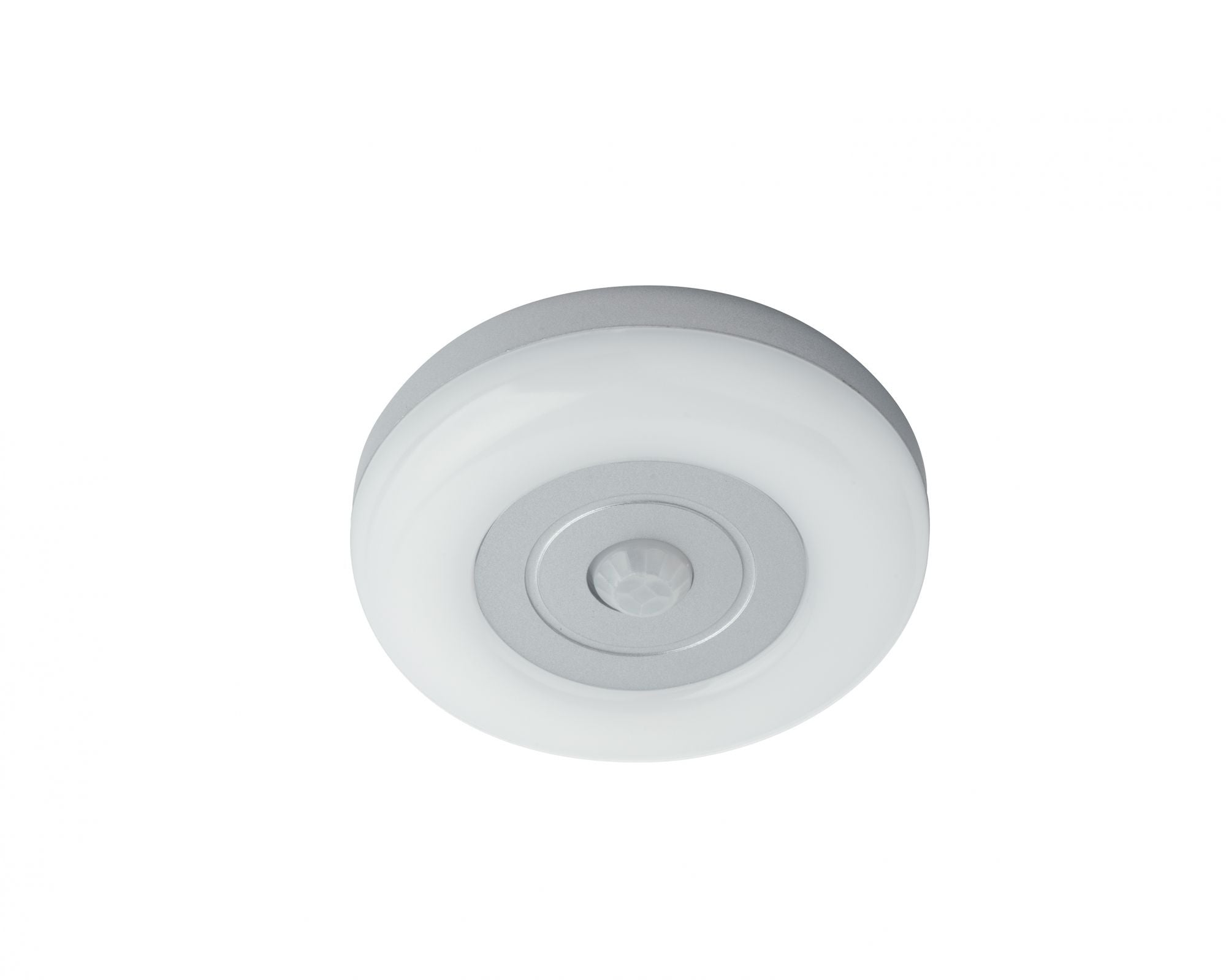 Lampada sottopensile led integrato 4000°k 1W 110lm in policarbonato finitura silver con sensore di movimento collezione SHELF