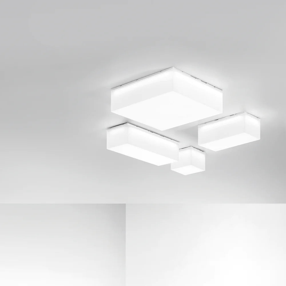 Plafoniera per esterno in acrilico IP65 led integrato CCT con regolazione luce varie forme TOGO