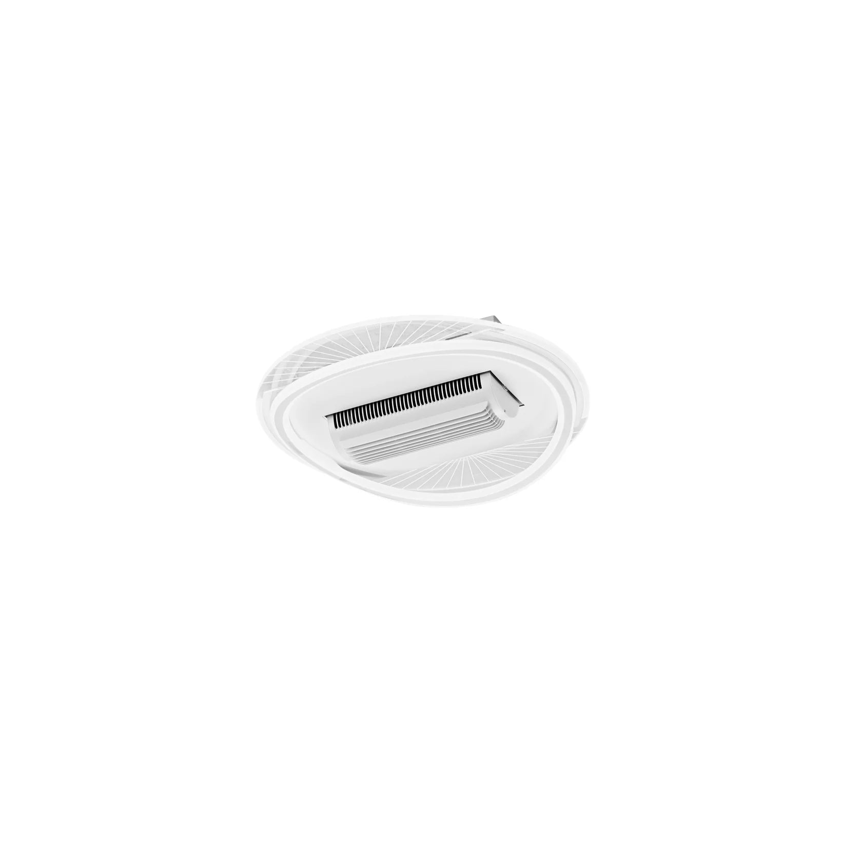 Plafoniera con ventilatore bladeless LED 48W 5280LM CCT