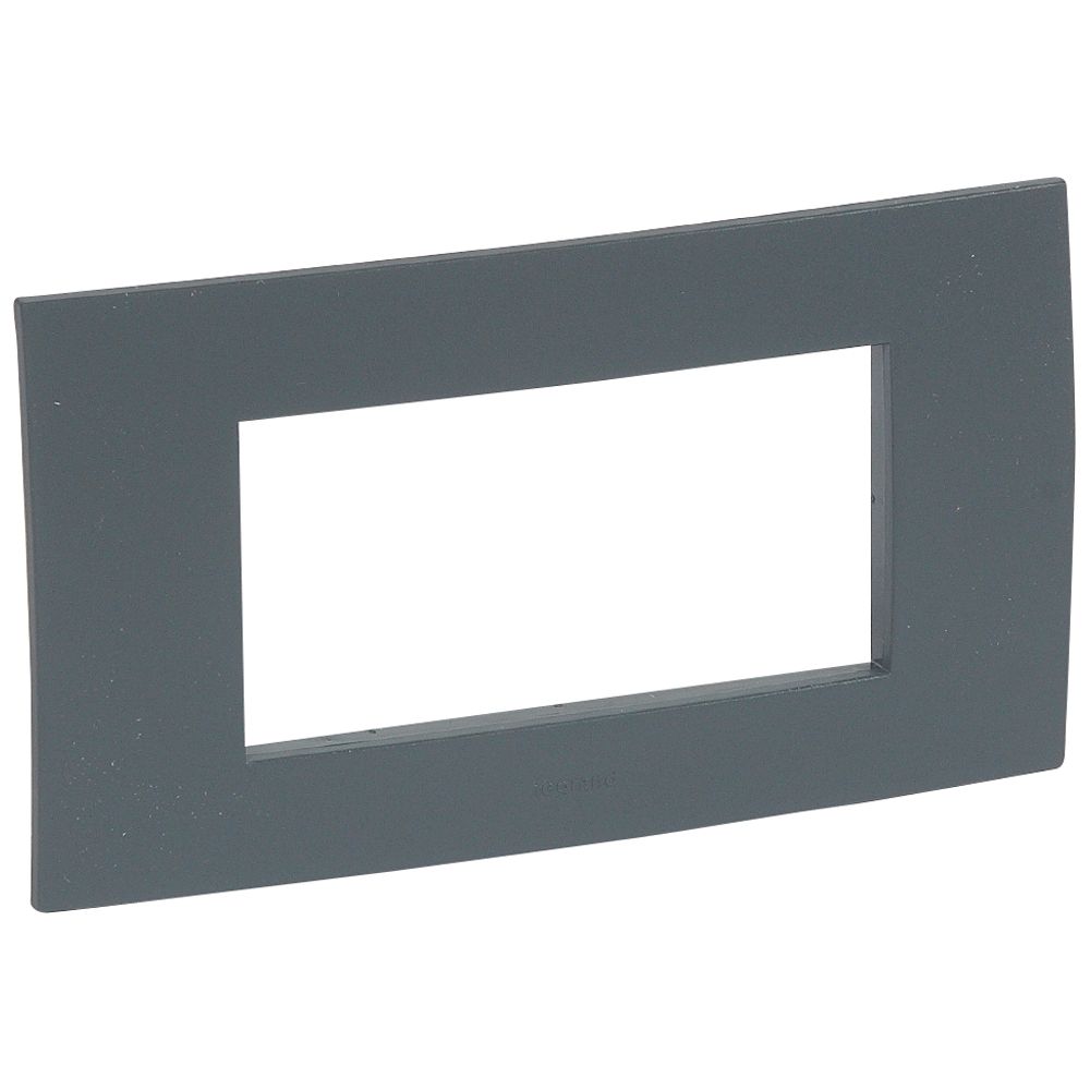 Placca legrand Vela antracite 4 posti 682631