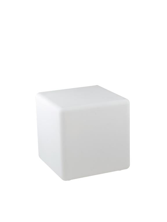 Cubo da giardino IP65 in polietilene lampada 1XE27 non incluso con picchetto varie misure GECO-CUBO