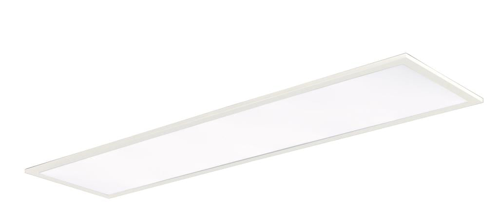 Pannello led 40W rettangolare con struttura in alluminio e diffusore in acrilico bianco sistema incasso PANEL-BK