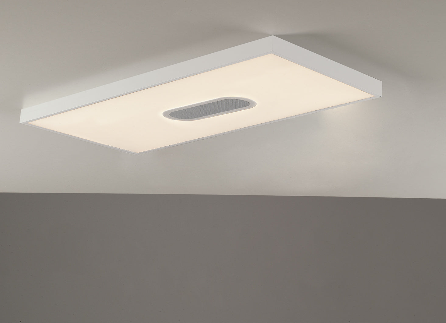 Pannello a led con struttura in alluminio , diffusore in acrilico bianco , CCT telecomando incluso e BLUETOOTH 60X60-30X60