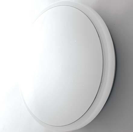 Plafoniera LED WIFI in acrilico effetto stellato disponibile in tre dimensioni CCT EGO