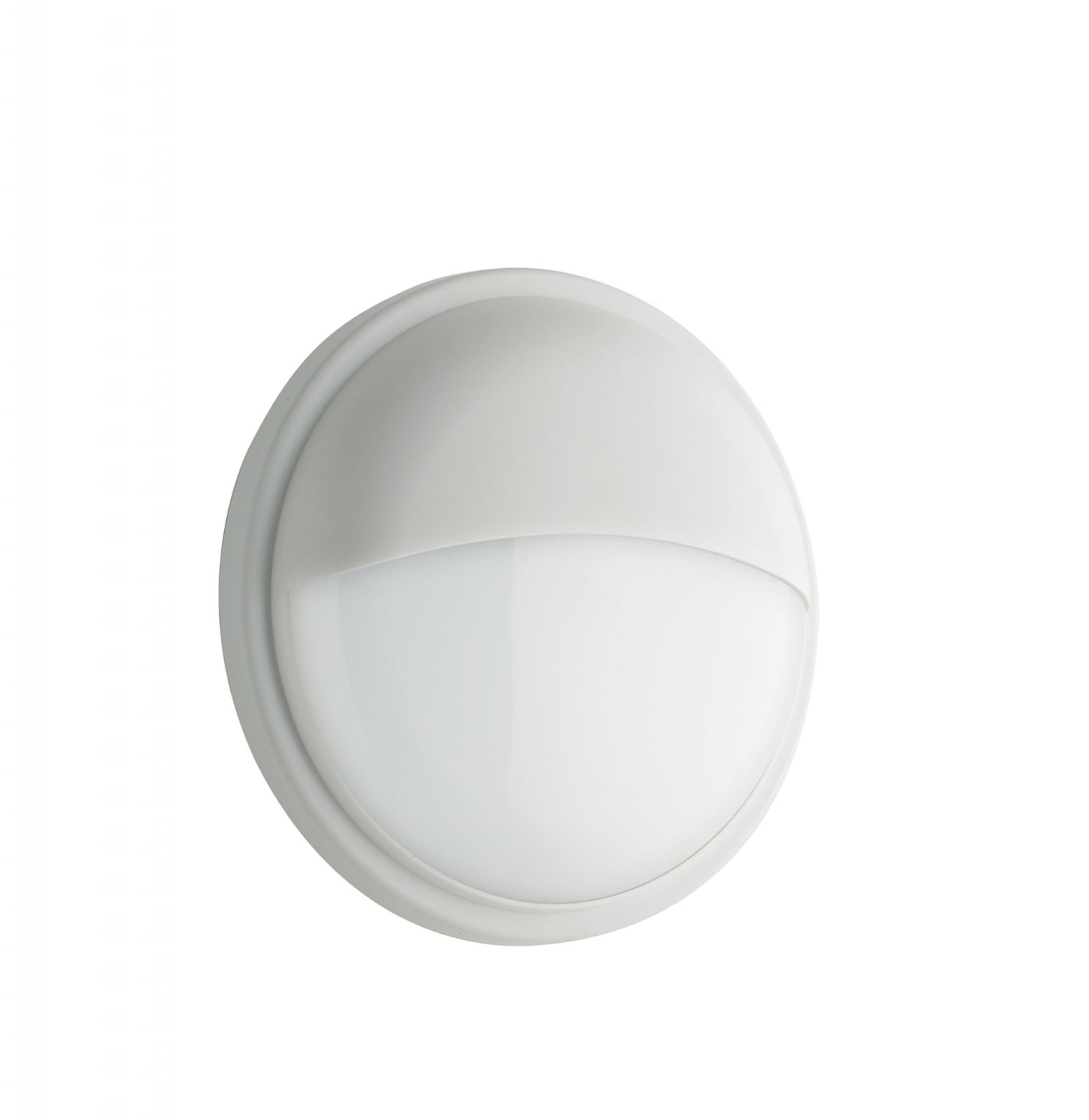 Plafoniera per esterno IP65 base e diffusore policarbonato bianco , antracite con palpebra EVER