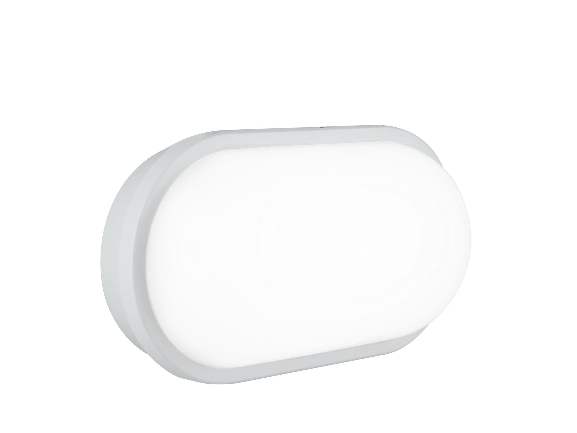 Plafoniera per esterno IP65 base e diffusore in policarbonato bianco , antracite led integrato 4000°k SHELLY curva