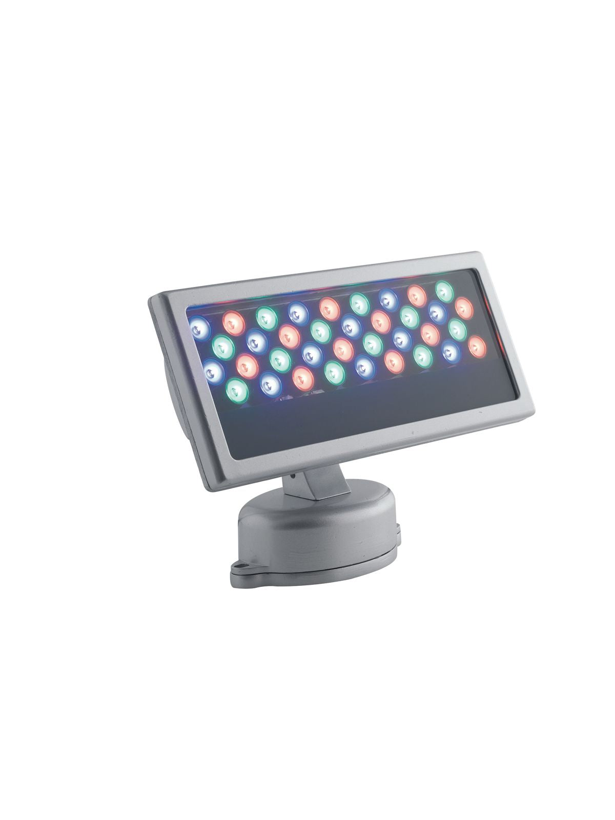 Proiettore per esterno in alluminio IP65 led integrato RGB 30x1W RAYS