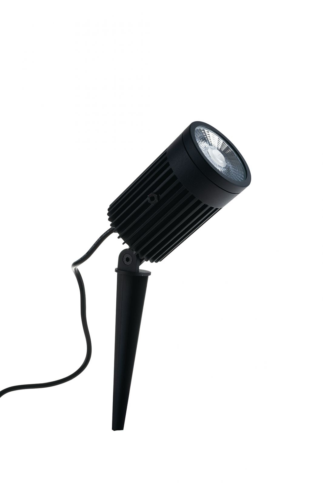 Faro proiettore in alluminio con picchetto incluso cavo easy connection integrato led RGB+4000°k 24V TARGET