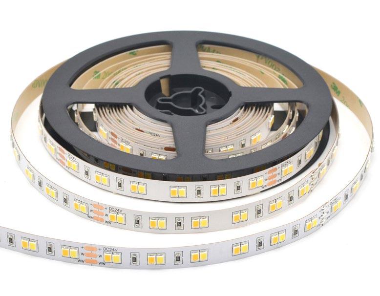 Strip led 5 metri 24V 24W/m 13260 lumen CCT IP20