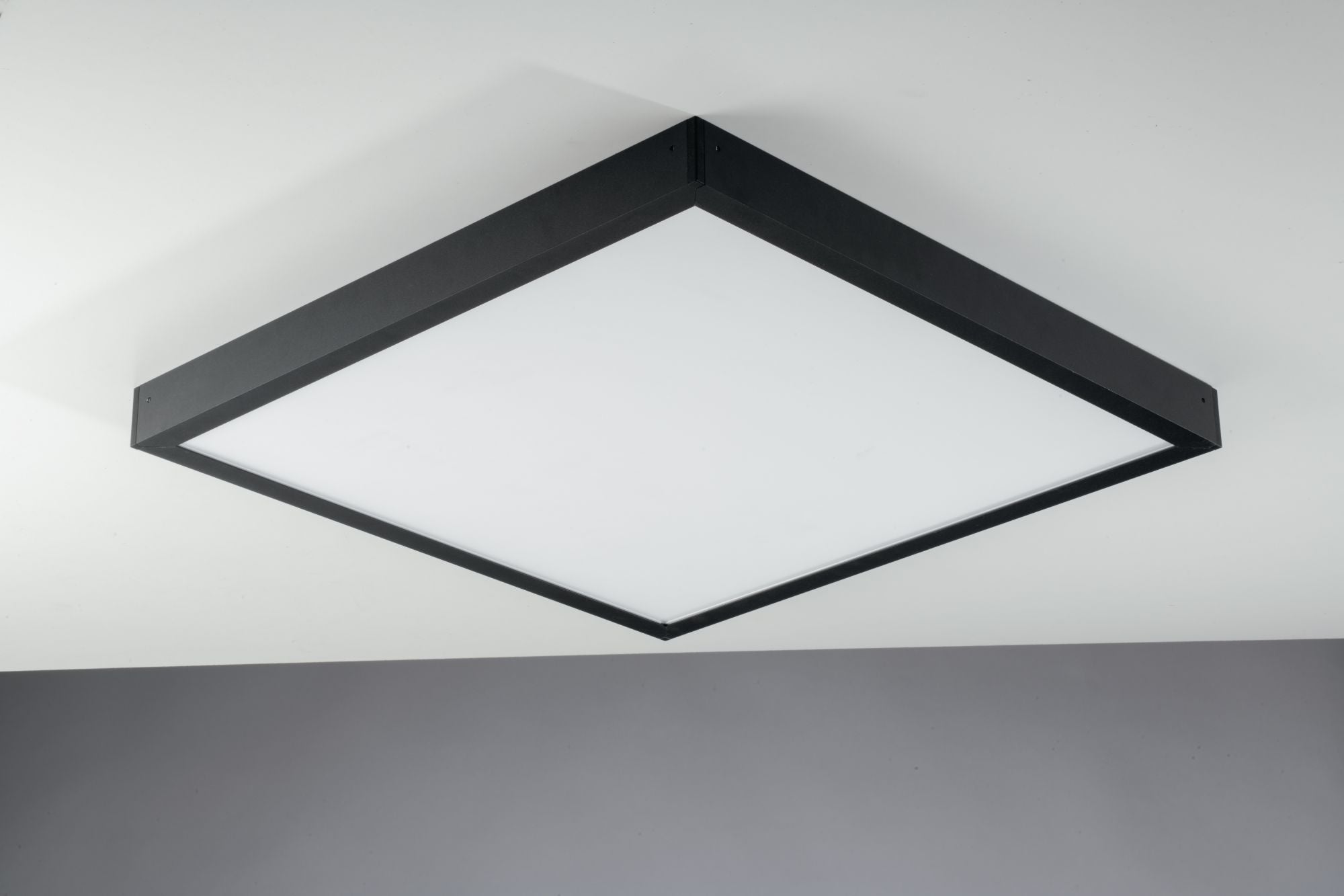 Struttura per pannello led finitura bianca-grigia-nera 60x60